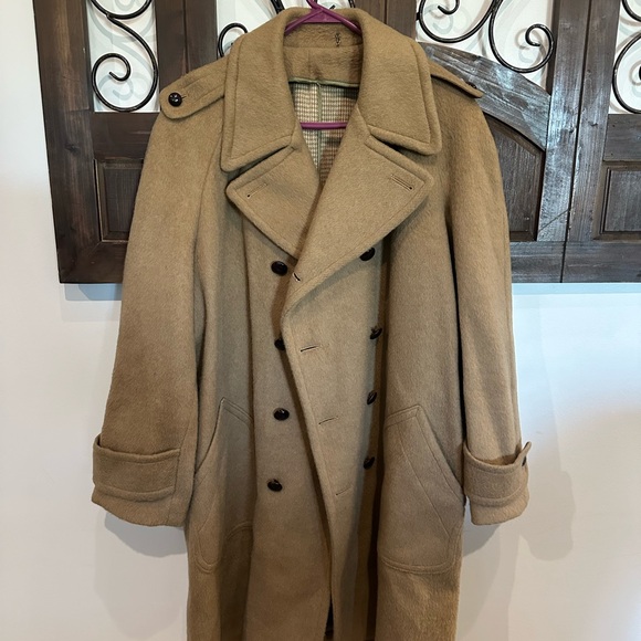 Vintage London Fog Wool CoatCamel TanSize 42 LongMade in USA
